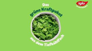 Das grüne Kraftpaket aus dem Tiefkühlfach  iglo Blattspinat Zwutschgerl [upl. by Lashonda]