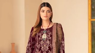 Ramsha Women’s Formal Wear Fabric Velvet 9000 Micro Party Wear Festive collection [upl. by Tem]