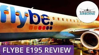 FLIGHT REVIEW  Flybe  Embraer 195  Birmingham to Amsterdam [upl. by Izzy]