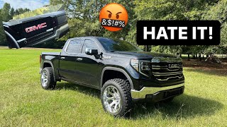 10 THINGS I HATELOVE ABOUT MY 2022 GMC SIERRA SLT [upl. by Lowney]