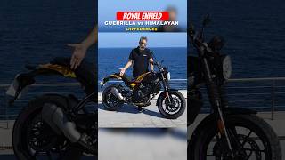 Royal Enfield Guerrilla 450 vs Himalayan 450  What’s Different  BikeWale shorts guerrilla450 [upl. by Eel]