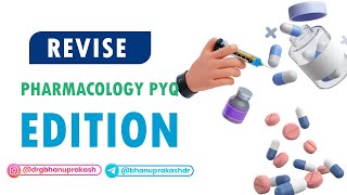 Pharmacology 💊 PYQ Revision with Dr Kamal K V for FMGE ✨📚 [upl. by Clerc]