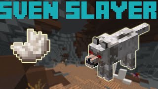 Mindless Sven Slayer  Hypixel Skyblock [upl. by Yenor187]