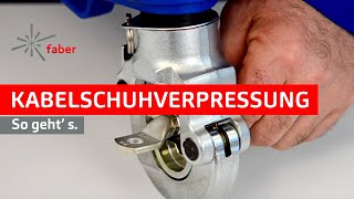 Kabelschuhverpressung So geht´ s [upl. by Thun]