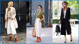 How to Wear Culottes This Spring [upl. by Baggott558]