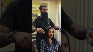 Manis family salon amp makeover studio TrivandrumPls Contact 7994789500youtube shorts shots [upl. by Derrej535]