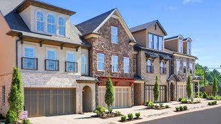 Atlanta Decorated Luxury Townhome Tour I 4 Bdrms I 32 Baths I 2 Car Garage SOLD [upl. by Cammi]