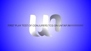 First Play Test of conjurers [upl. by Horn]