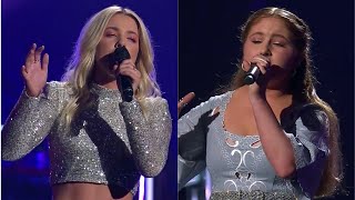 Claudia Harrison vs Maddy Thomas  Dreams  The Voice Australia 9 2020  Battle Rounds [upl. by Lette]