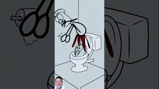 Rico Animations Vs Skibidi toilet 🤣4k memes shorts [upl. by Novahs309]