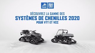 Gamme 2020 de systèmes de chenilles Camso pour VTT et VCC [upl. by Ainahpets]