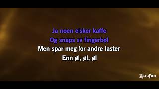 Ã˜l Ã˜l og mere Ã˜l  3 Busserulls  Karaoke [upl. by Esined]