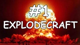 Minecraft  Explodecraft 1 Forestia Island novo [upl. by Artimid]