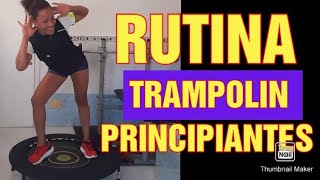 RUTINA DE TRAMPOLINPARA PRINCIPIANTES Benefecicios🔥 [upl. by Haya]