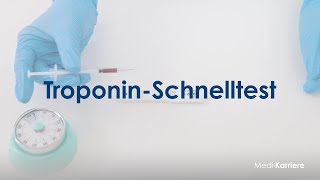 TroponinSchnelltest  Durchführung [upl. by Kalila]