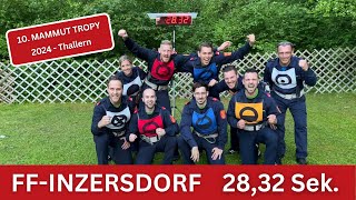 WKG Inzersdorf 2 Löschangriff 2832 Sek 2024 MammutTrophy Thallern [upl. by Juakn]