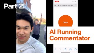 Making a Live Running Commentator with AI  Week 2 Update [upl. by Huba]