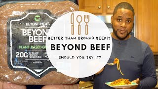 Beyond Beef Challenge Honest Review of Beyond Meats Vegan Ground Beef  Taste Test amp Reaction 🍔🌱 [upl. by Bryna]