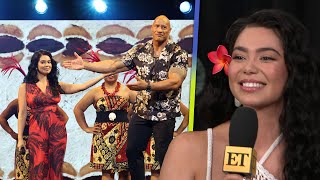 Aulii Cravalho Says LiveAction Moana Is Going to Be Larger Than Life Exclusive [upl. by Carmela]