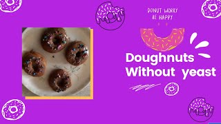 Without Yeast Doughnut  Donut Recipe with garnishing  Artistic Yk [upl. by Zinn]