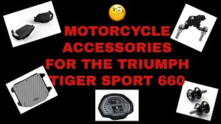 MOTORCYCLE ACCESSORIES FOR THE TRIUMPH TIGER SPORT 660 [upl. by Mame]