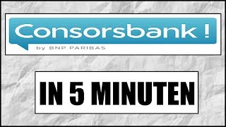 🚀 CONSORSBANK DEPOT TEST In 5 MINUTEN 🏆 CONSORSBANK DEPOT APP SPARPLAN amp GEBÜHREN 🏆 ONLINE DEPOT [upl. by Takken]