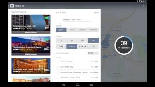 The New Expedia Tablet App Travel Search Reimagined [upl. by Busby]