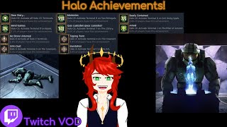 Twitch VOD 10324  Halo Terminal Achievements [upl. by Feucht453]