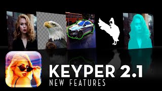 Keyper 21 Update  AI Keyer for Final Cut Pro Premiere Pro After Effects and Motion [upl. by Keelia]