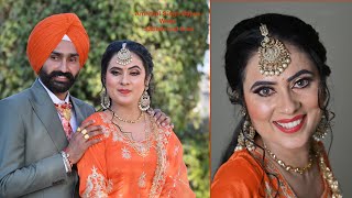 Amritpal Singh Bajwa  Satinderpal Kaur Best Wedding Highlights 2024 [upl. by Anrapa752]