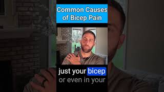 TOP 3 Causes of BICEP TENDONITIS shorts [upl. by Jestude350]