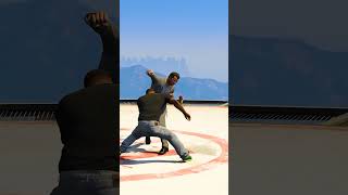 Michael and Franklin Huge Fight GTA5 [upl. by Benedikt]