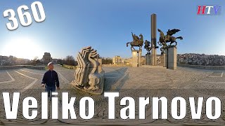 360VR Veliko TarnovoBulgariaMedieval City Walk [upl. by Renat]