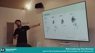 Return of the Pine Marten  Interesting talk at Gloucestershire Wildlife Trust [upl. by Odom471]