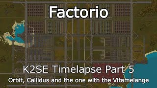 Factorio  K2SE Timelapse Part 5 [upl. by Herald]