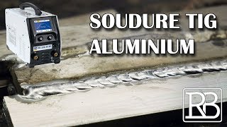 JE SOUDE LALUMINIUM  MES DEBUTS  Soudure TIG  ⓇⒷ [upl. by Herrington445]