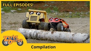 Zerby Derby  ZACK TO THE RESCUE  Compilation  Full Episodes  Kids Cars [upl. by Amelina]