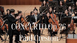 국내초연 CONCERTO Op26  Paul Creston with Hankyung Philharmonic Orchetra [upl. by Bacchus485]