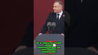 Rosyjski imperializm się odrodził Andrzej Duda rosja [upl. by Greeson]