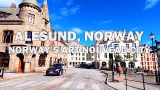 Alesund Norway  Driving Tour 4K [upl. by Macario]