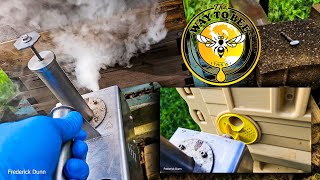 Oxalic Acid Miticide Vaporization Quick Tips Hive Box Alignment [upl. by Beora]