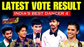 🔥Latest Voting Result Indias Best Dancer 4 Last Weekend🔥 Top 5 Ranking Indias Best Dancer 4 [upl. by Quar]