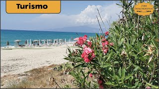 La splendida spiaggia calabrese Prangi a Pizzo VV [upl. by Hgielrac]