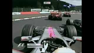 Ron Dennis quotEau Rouge Raidillonquot Alonso vs Hamilton  commented by quotIvan Capelliquot [upl. by Quartas]