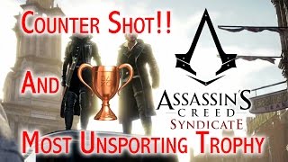 Assassins Creed Syndicate  How to Counter Shoot counter shot shooting amp Most Unsporting Trophy [upl. by Rochkind]