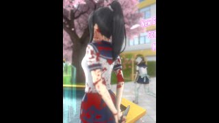 le retour de yandere simulator pour la semaine de Amai [upl. by Erena780]