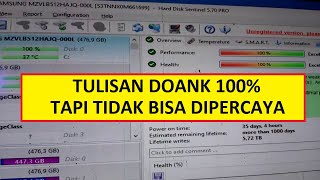 Jangan Percaya 100 HD Sentinel  Unboxing SSD NVME bekas health 100 tapi ada masalah [upl. by Gnek445]