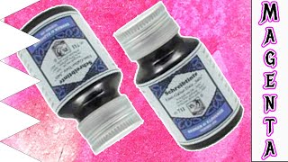 Rohrer and Klingner Document Magenta Fountain Pen Ink [upl. by Marilou]