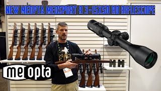 New Meopta MeoSport R 315x50mm Riflescope Overview [upl. by Bajaj426]