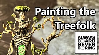 Treefolk Painting Guide Painting Gump amp Wyrdwood Miniatures from Moonstone Game  Sponsored [upl. by Parker]